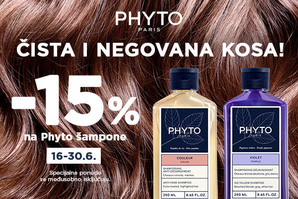 Phyto šamponi 06/25